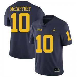 #10 Dylan McCaffrey Michigan Wolverines Jordan Brand Men's Alumni Jerseys Navy